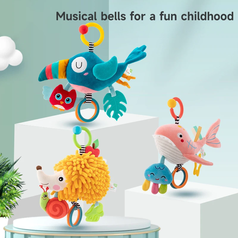 Kids Toys New Born - Zabawki sensoryczne dla niemowląt 0-6-12 miesięcy,