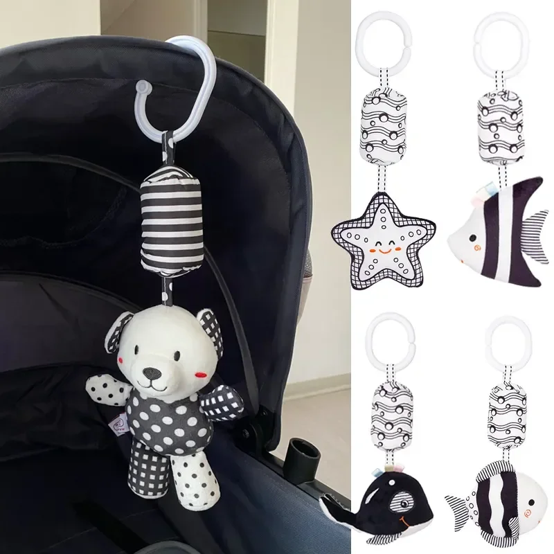 Kids Toys New Born - Łóżko do wózka Wiszący dzwonek Pluszowa