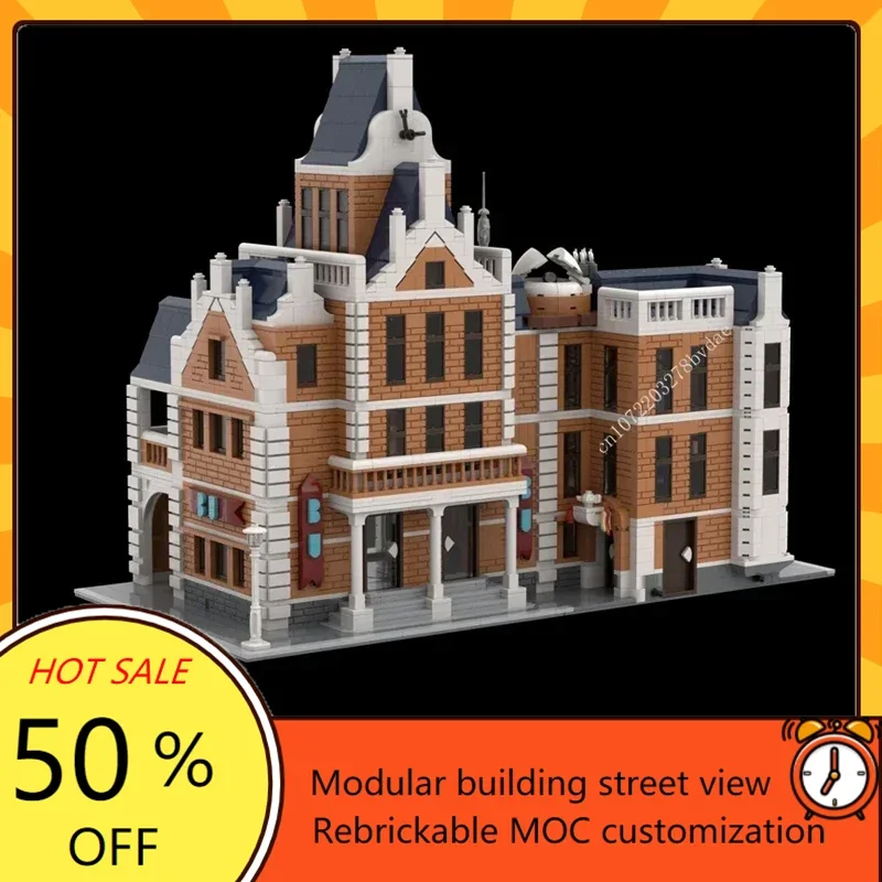Kids Toys Xmas - 3998 Elementów Personalizowane MOC Modułowe Uniwersyteckie