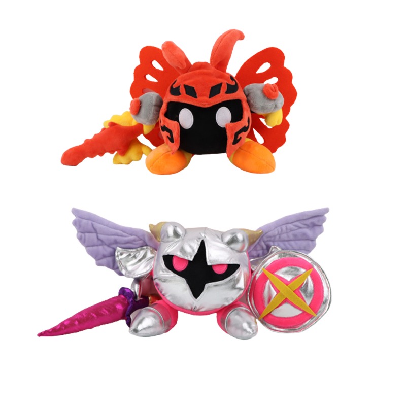 Kids Toys Usa - Pluszowa lalka Kirby Anime, uroczy rycerz,