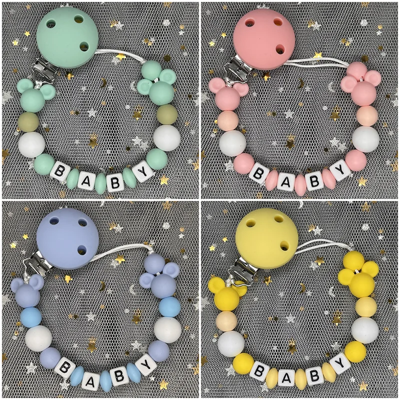 Kids Toys New Born - Klip do smoczka dla niemowląt z