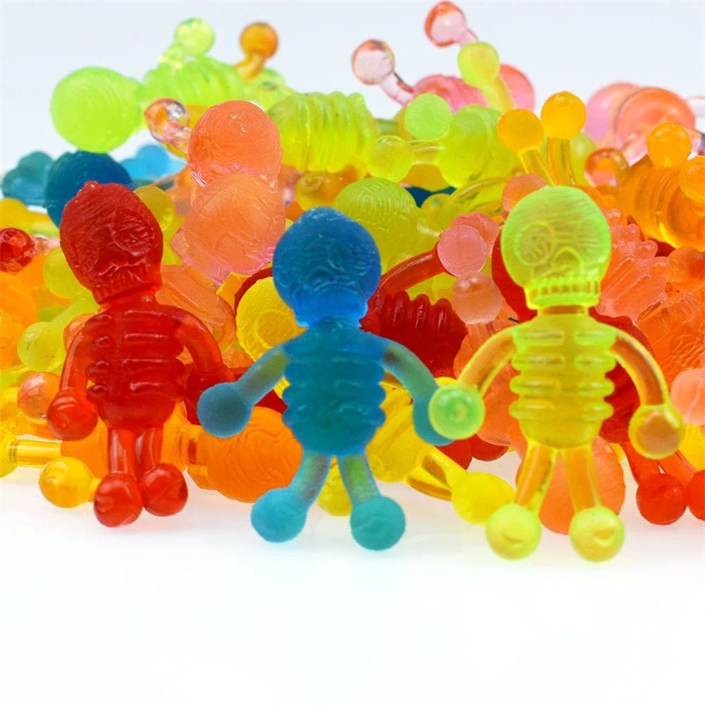 Kids Zombie Toys - 10 szt. Miękka plastikowa gumy TPR