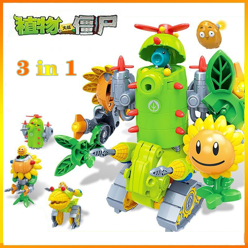 Kids Zombie Toys - 2024 Nowe Figurki Akcji Plants Vs.