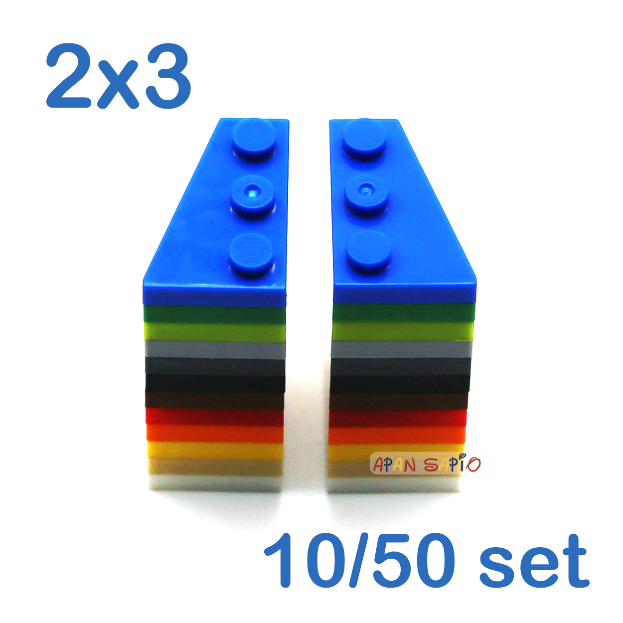 Kids Toys Under $10 - 10/50 szt. Klocki DIY, klinki 2x3