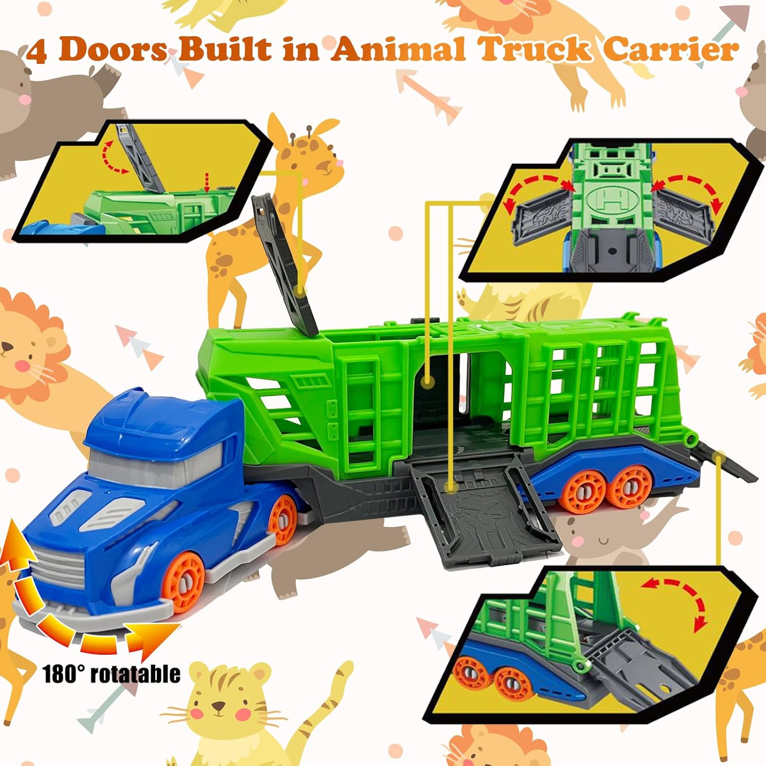 Zestaw zabawek: Pojazd transpo – Kids Toys Xmas recenzja i cena