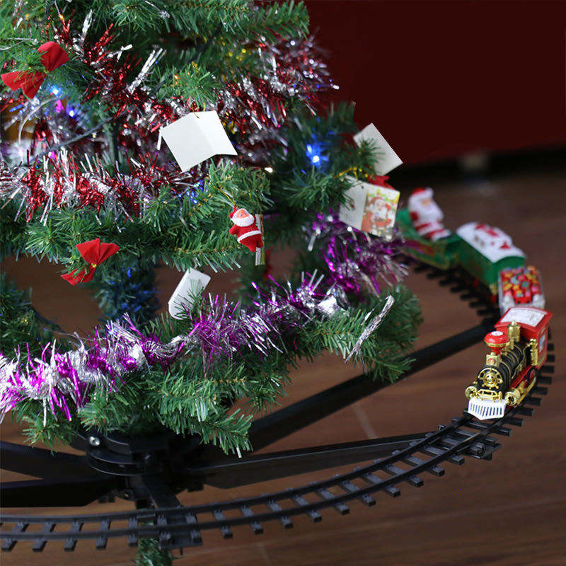 Elektryczny zestaw kolejki świ – Kids Toys Xmas recenzja i cena