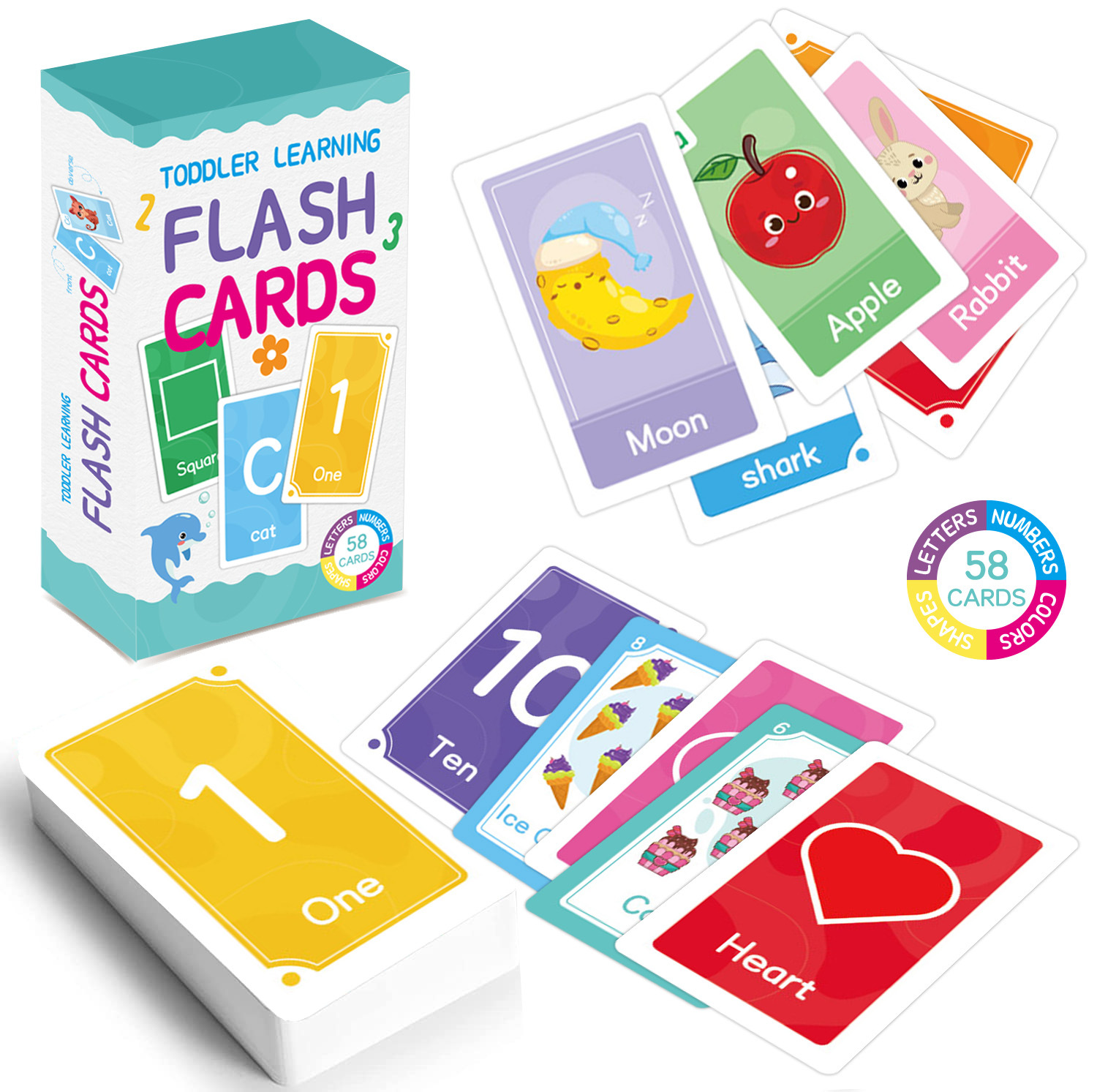 58 szt. Karty edukacyjne ABC A – Card Game Kids recenzja i cena