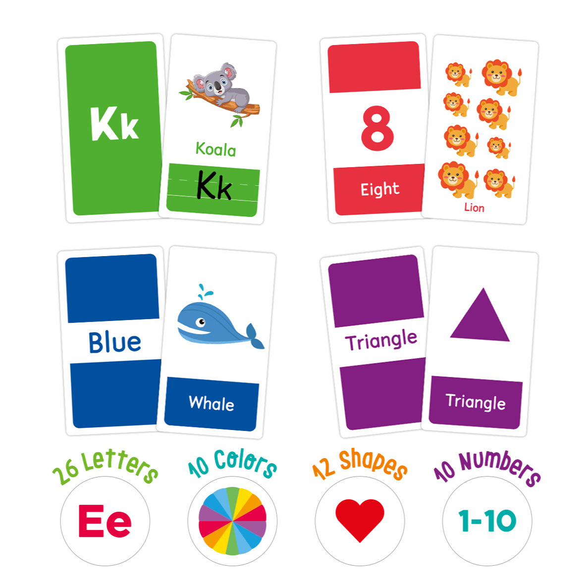 58 szt. Karty edukacyjne ABC A – Card Game Kids recenzja i cena