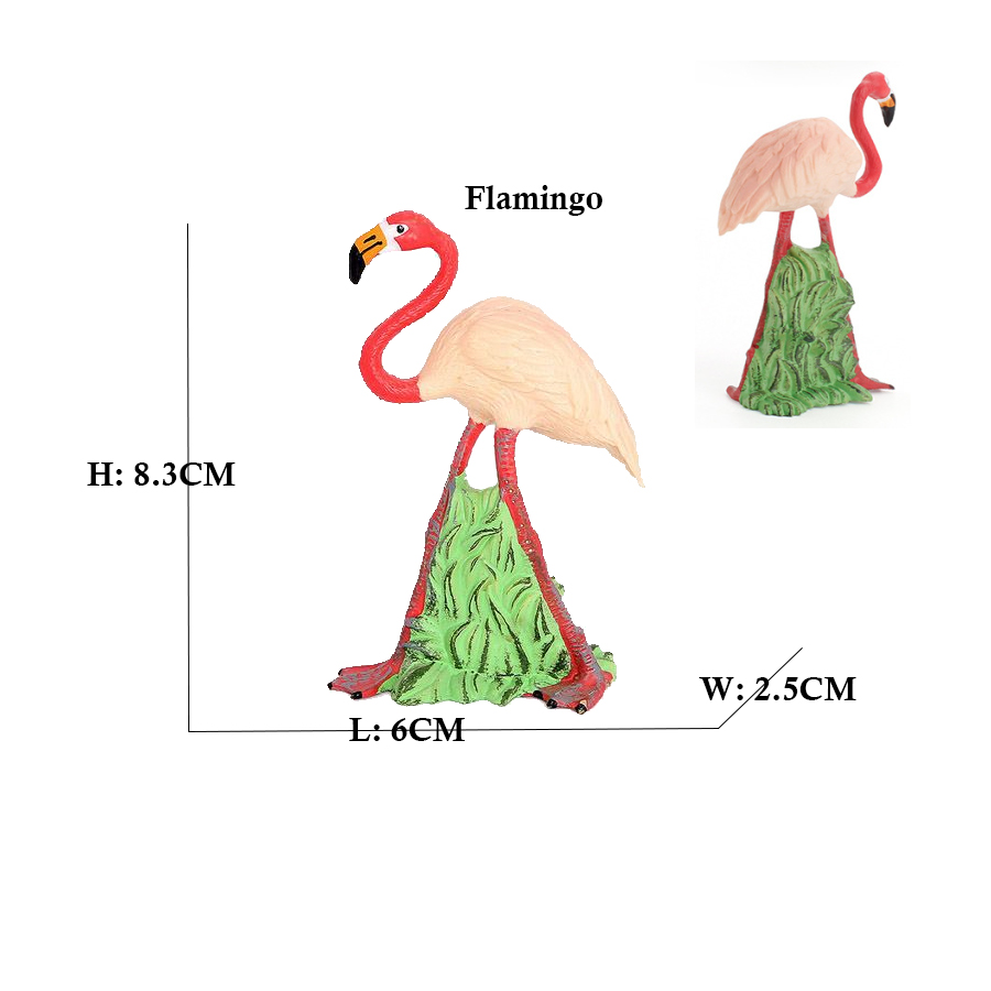 Zwierzęta leśne Flamingo indyk – Kids Toys Under 1 Year recenzja i cena