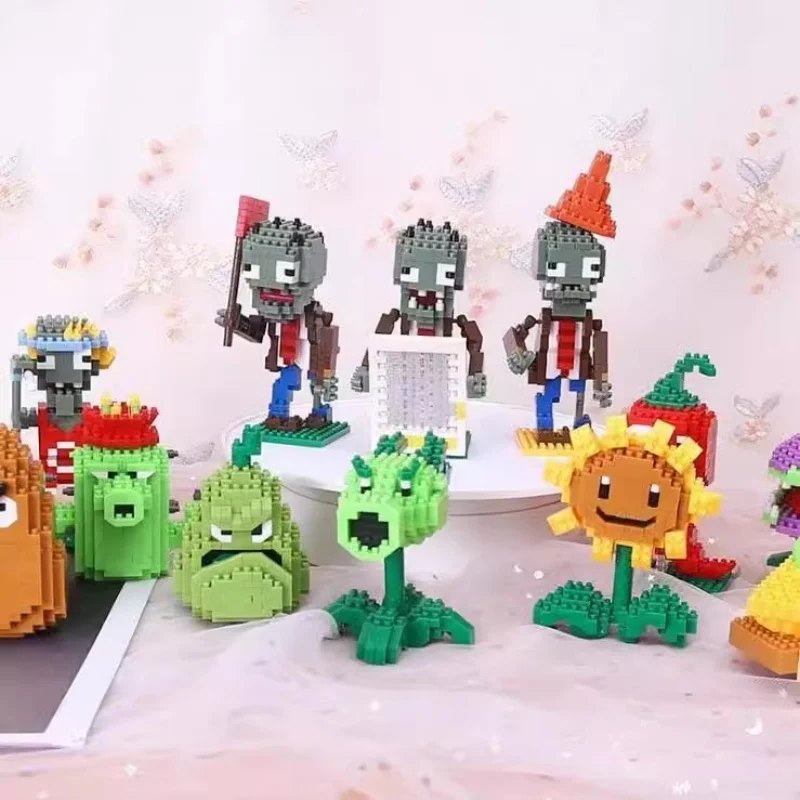 Rośliny VS Zombies bloki mała  – Kids Zombie Toys recenzja i cena