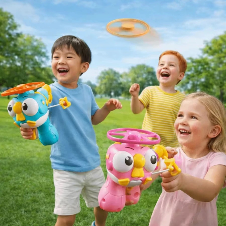 Dziecięcy bambusowy helikopter – Kids Toys Under $10 recenzja i cena
