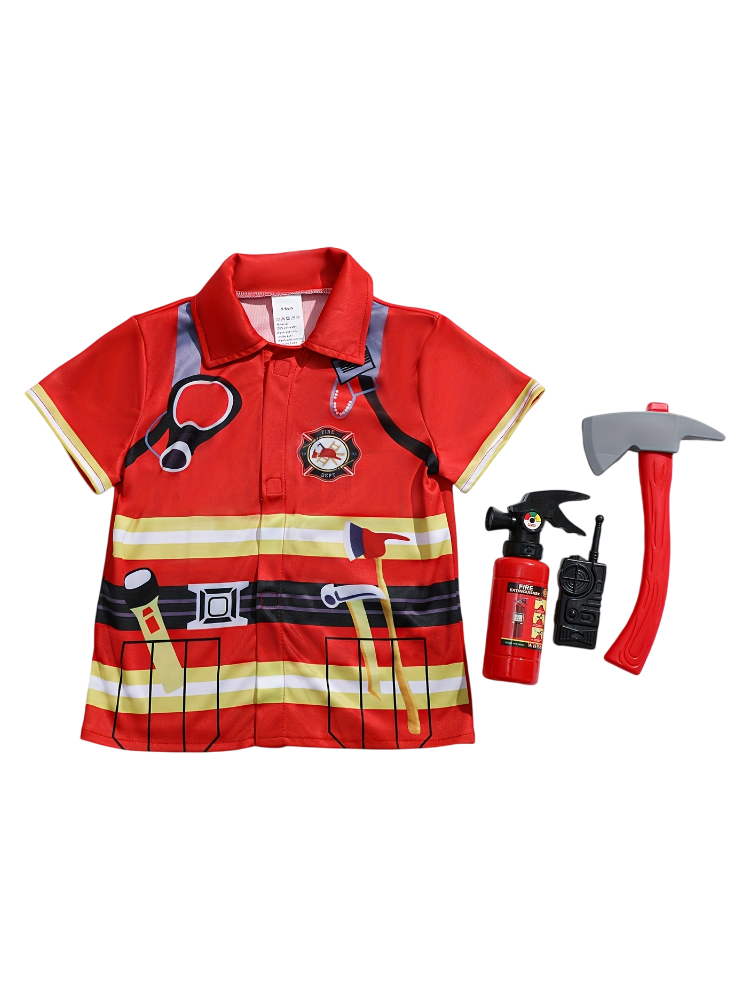 Koszulka w stylu strażaka dla  – Kids Toys Usa recenzja i cena
