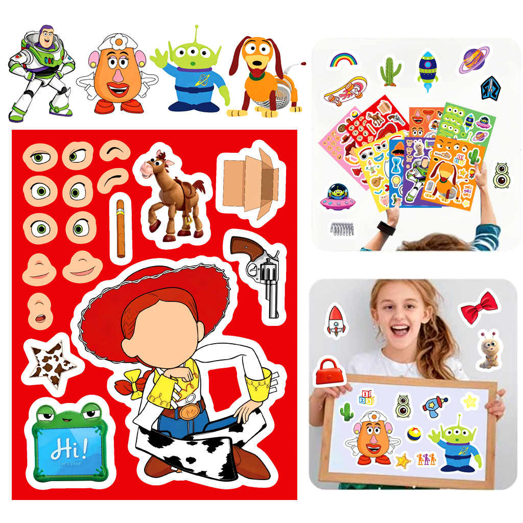 Naklejki Toy Story 5 Zrób Minę – Kids Toys Xmas recenzja i cena