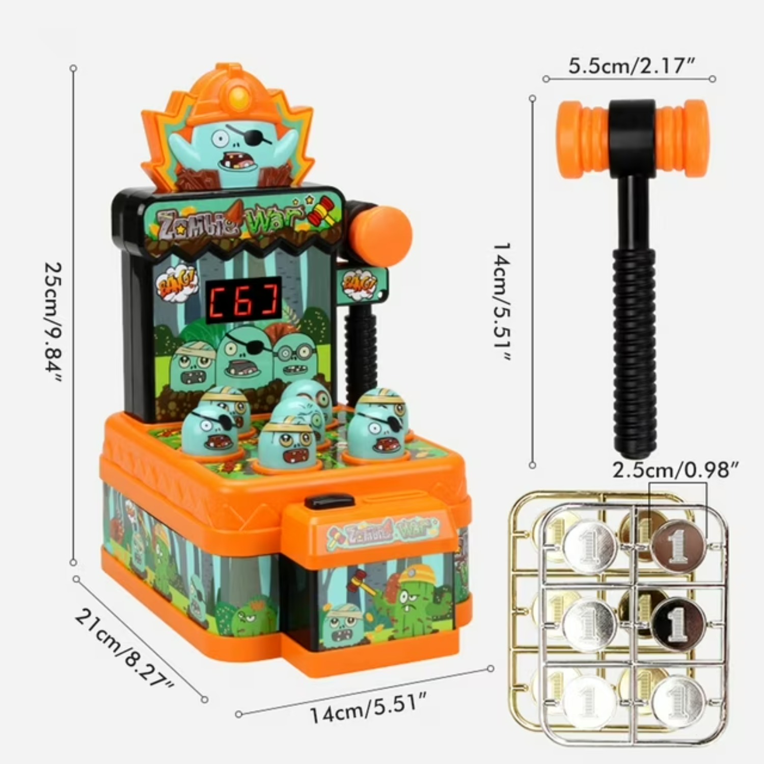 Zabawki Zombie Whack Game dla  – Kids Zombie Toys recenzja i cena