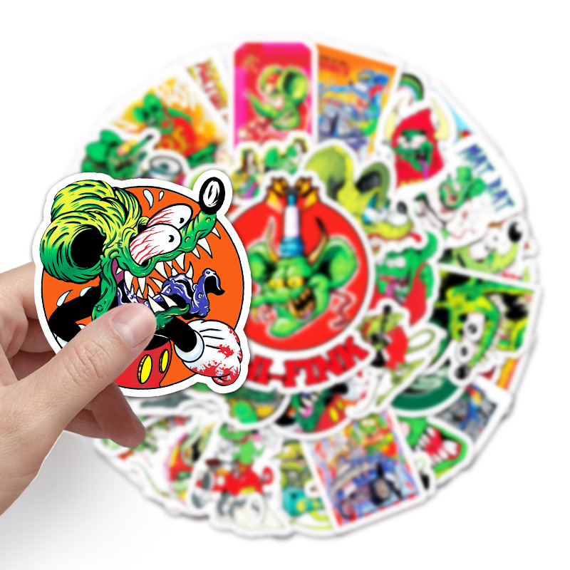 50 sztuk naklejek graffiti Rat – Card Game Kids recenzja i cena