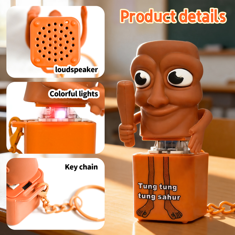 Brelok do kluczy Tung Sahur Fi – Kids Toys Usa recenzja i cena