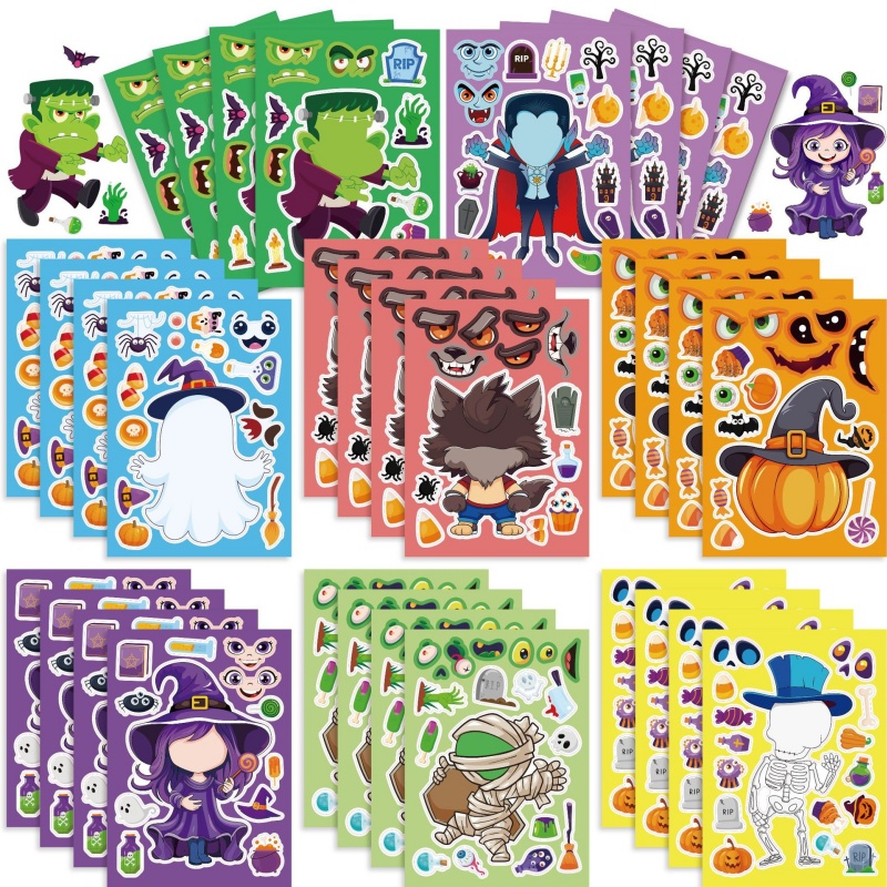 Naklejki na Halloweenowe impre – Kids Zombie Toys recenzja i cena