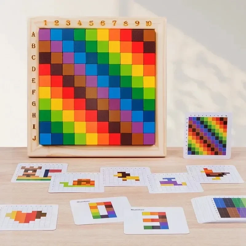 Montessori Klocki do budowania – Kids Toys Under $10 recenzja i cena